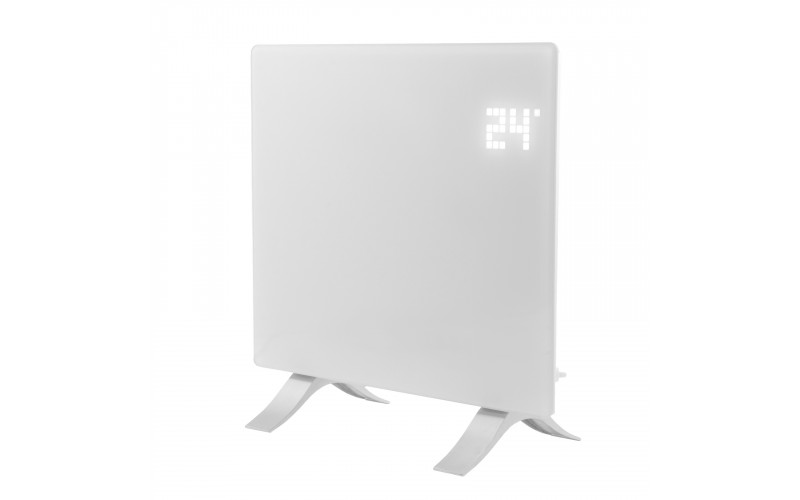 Конвектор электрический OptiPrime-1000, 1000 Вт, Wi-Fi, тачскрин, цифровой термостат, до 15м2, Denzel
