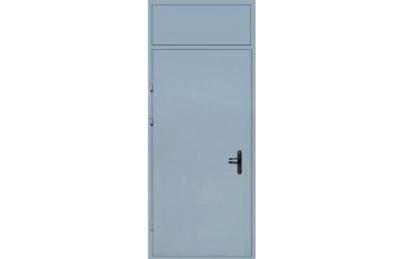 Дверь противопожарная одноствор. левая ДПМ-1-EI60 920*2330мм RAL7035 (фрамуга 920*280мм) Дверь противопожарная одноствор. левая ДПМ-1-EI60 920*2330мм RAL7035 (фрамуга 920*280мм)