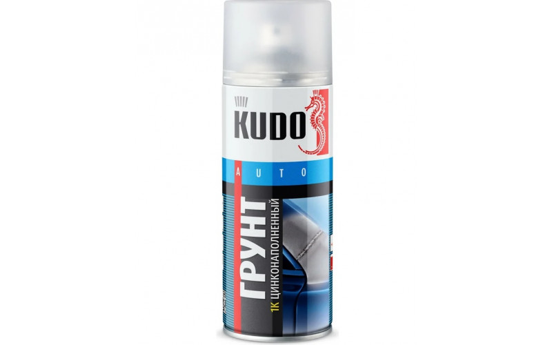 Грунт аэрозоль цинконаполненный KUDO KU-2301, 520мл