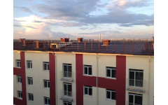 Конек шиферный арочный 600*245*93*5,2мм (цвет графит RAL7016)