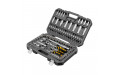Набор инструментов, 1/2", 1/4", CrV, S2, пластиковый кейс, 109 предметов Denzel