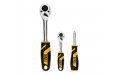 Набор инструментов, 1/2", 1/4", CrV, S2, пластиковый кейс, 109 предметов Denzel