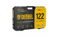 Набор инструментов, 1/2", 1/4", CrV, S2, пластиковый кейс, 122 предмета Denzel